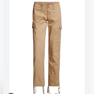 NWT I AM GIA tan Ryder cargo pants